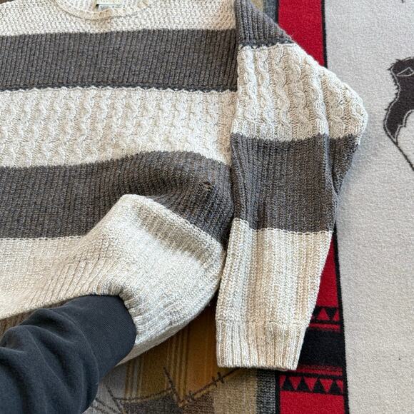 Vintage 90s Men’s Eddie Bauer Pullover Knit Sweater Size Small Chunky Fisherman - Picture 6 of 9